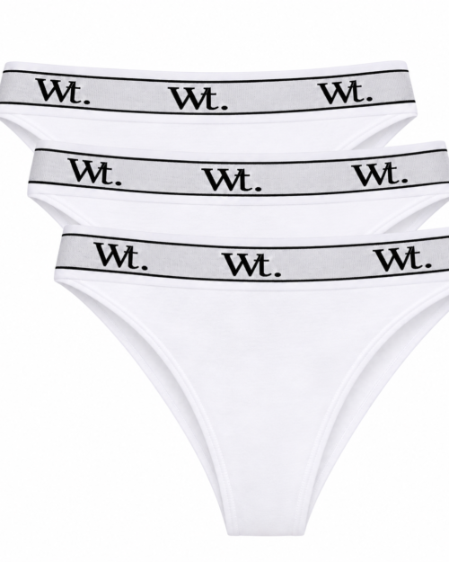 Brazilian 3 - Pack - White