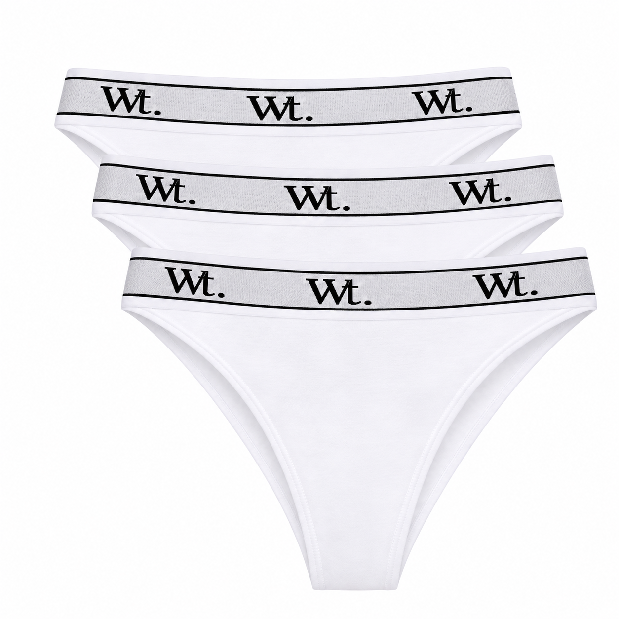 Brazilian 3 - Pack - White